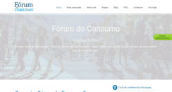 Desktop Screenshot of forumconsumo.com